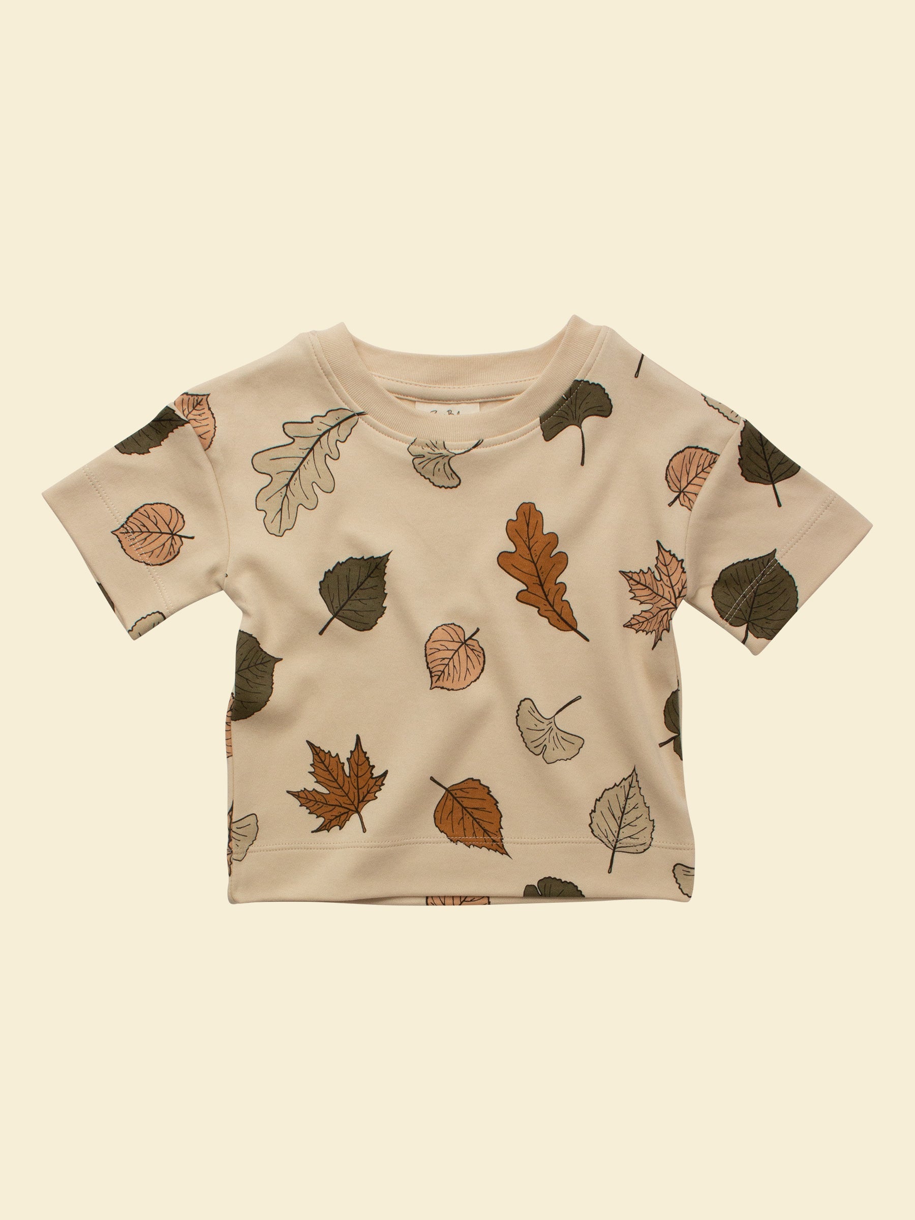 Organic Baby T-shirt - Fall Leaf