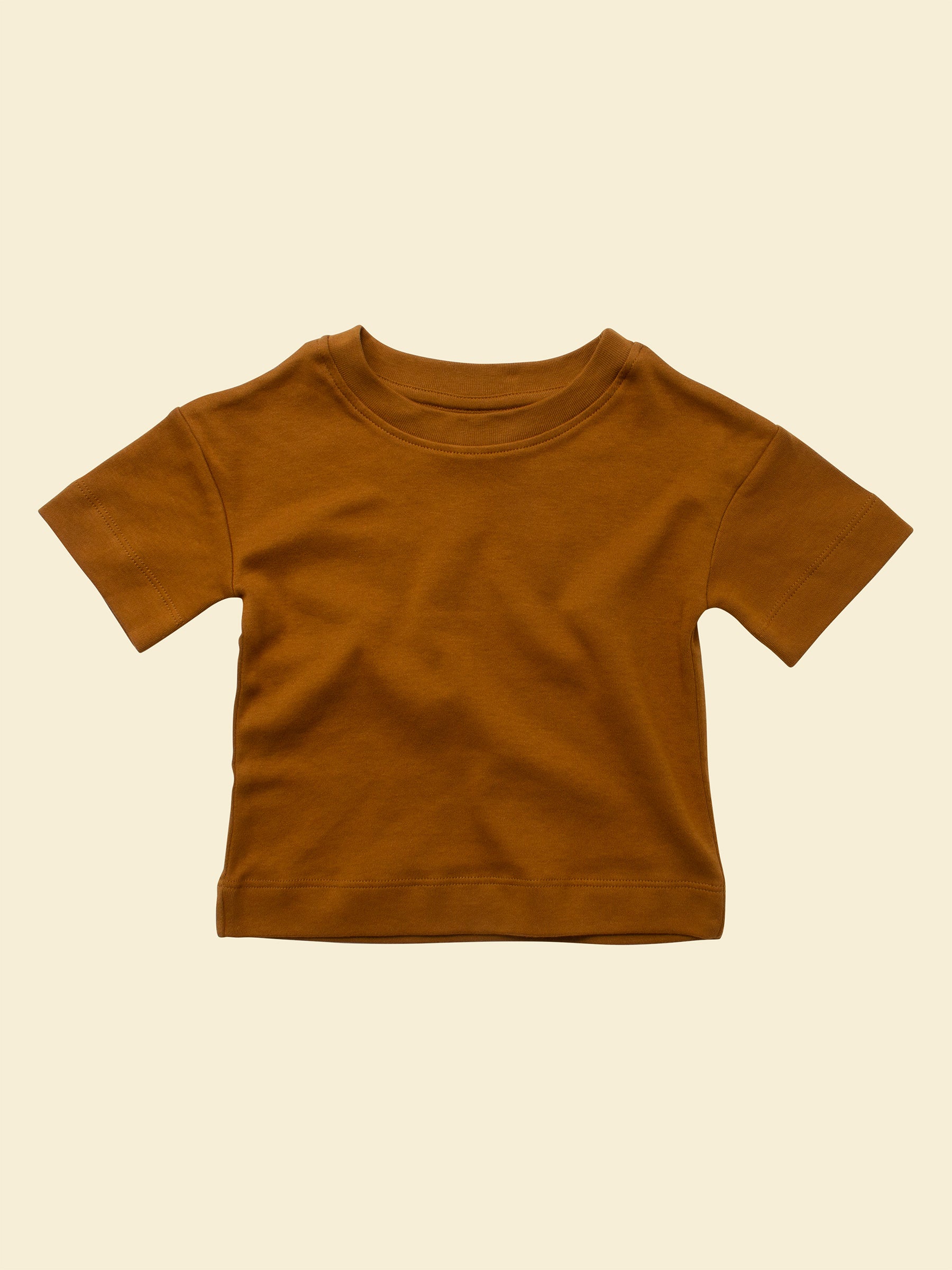 Organic Toddler T-shirt - Ochre