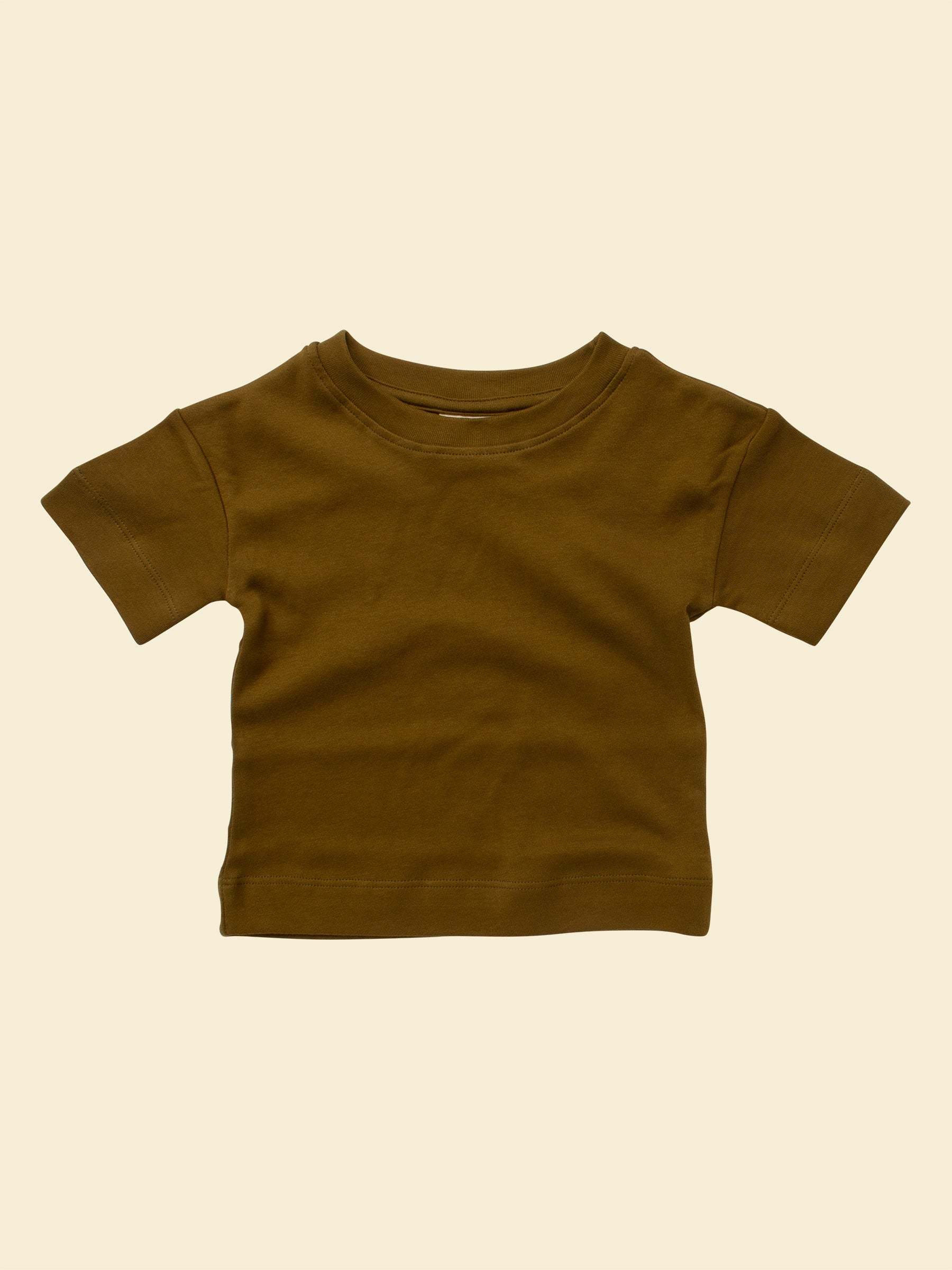 Cotton Baby T-shirt - Olive
