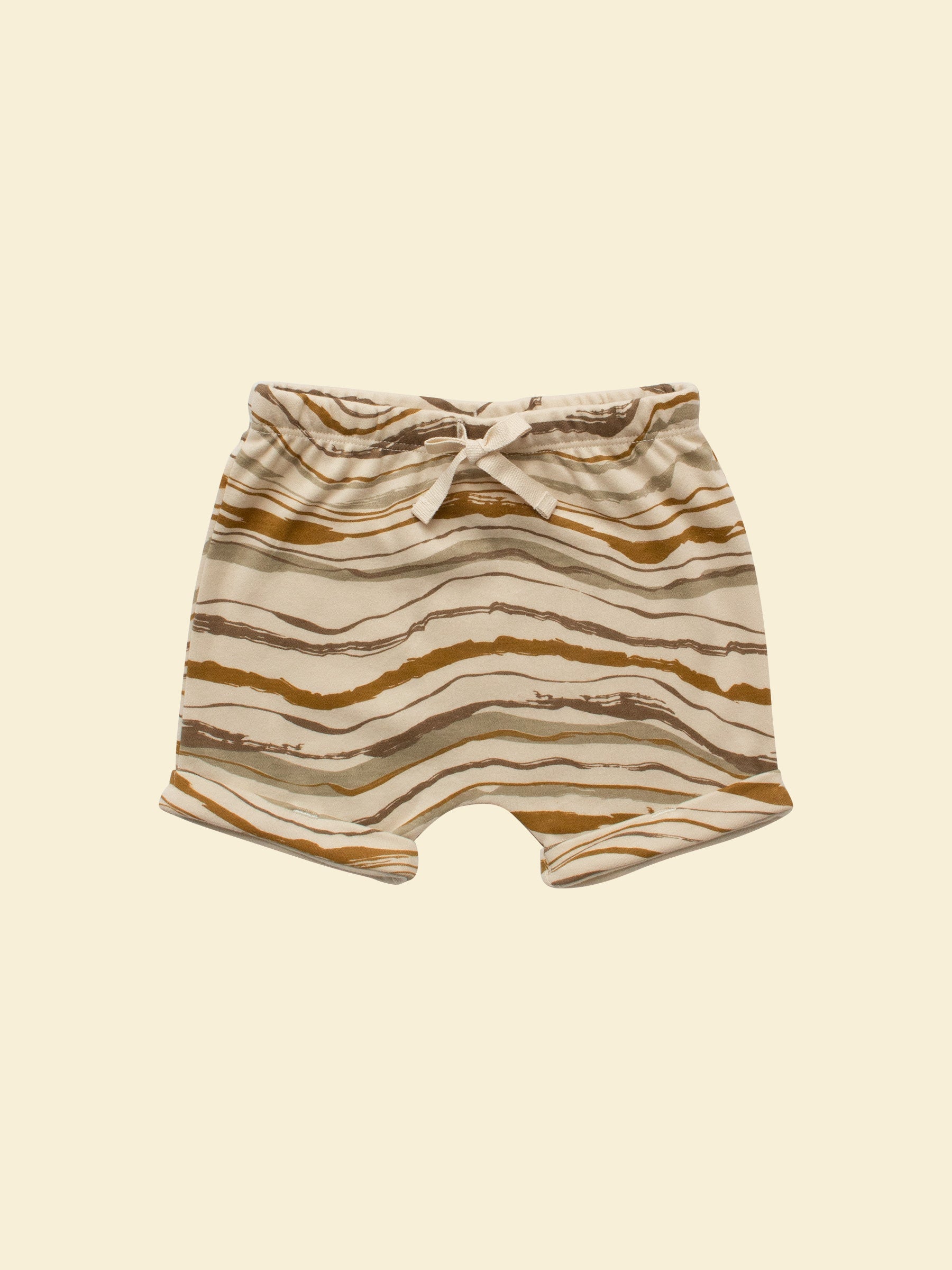 Cotton Summer Shorts - Wave (front)