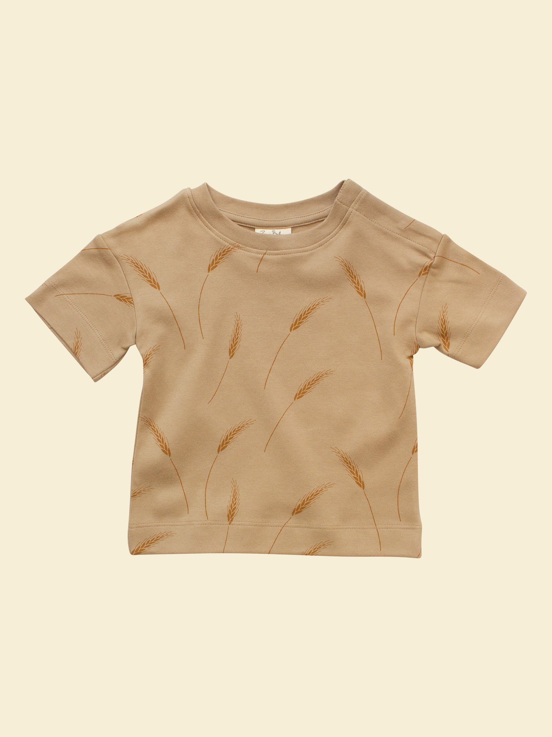 Organic Baby & Toddler Shirt - Wheat